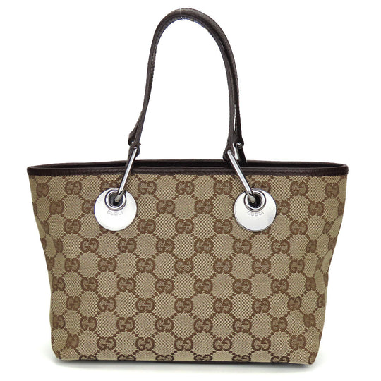 GUCCI Handbag 120844 GG canvas beige