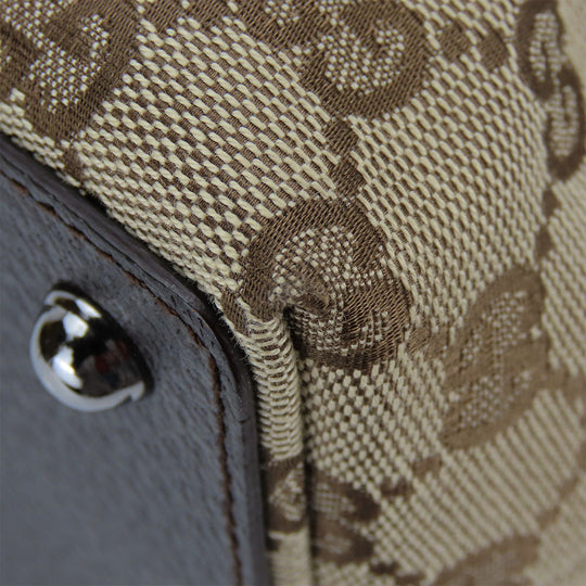 GUCCI Handbag 120844 GG canvas beige