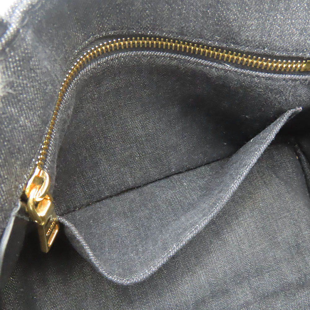 PRADA Handbag 1BG439 denim black Canapa