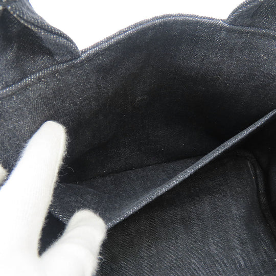 PRADA Handbag 1BG439 denim black Canapa