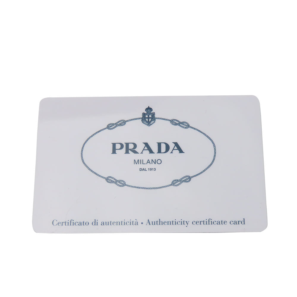 PRADA Handbag 1BG439 denim black Canapa