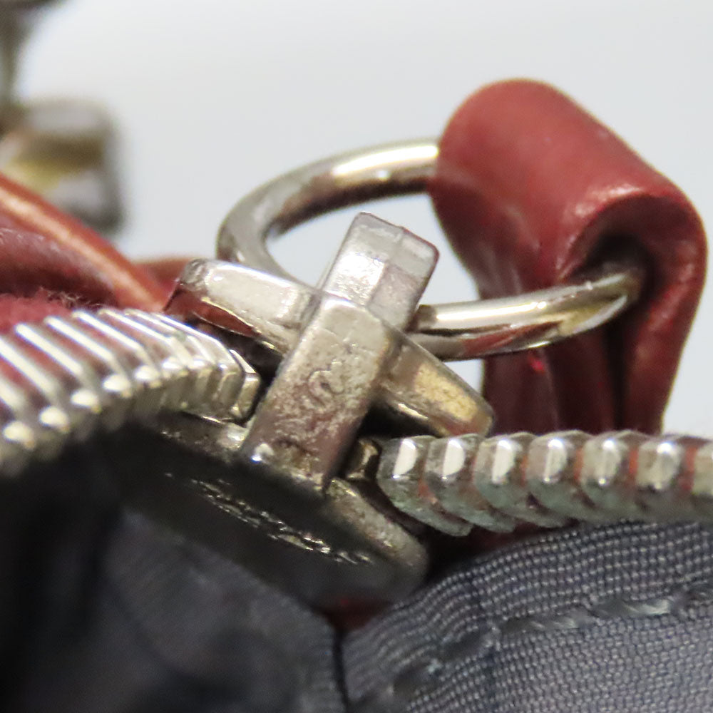 CHANEL Shoulder Bag lambskin Bordeaux quilting Women Used Authentic