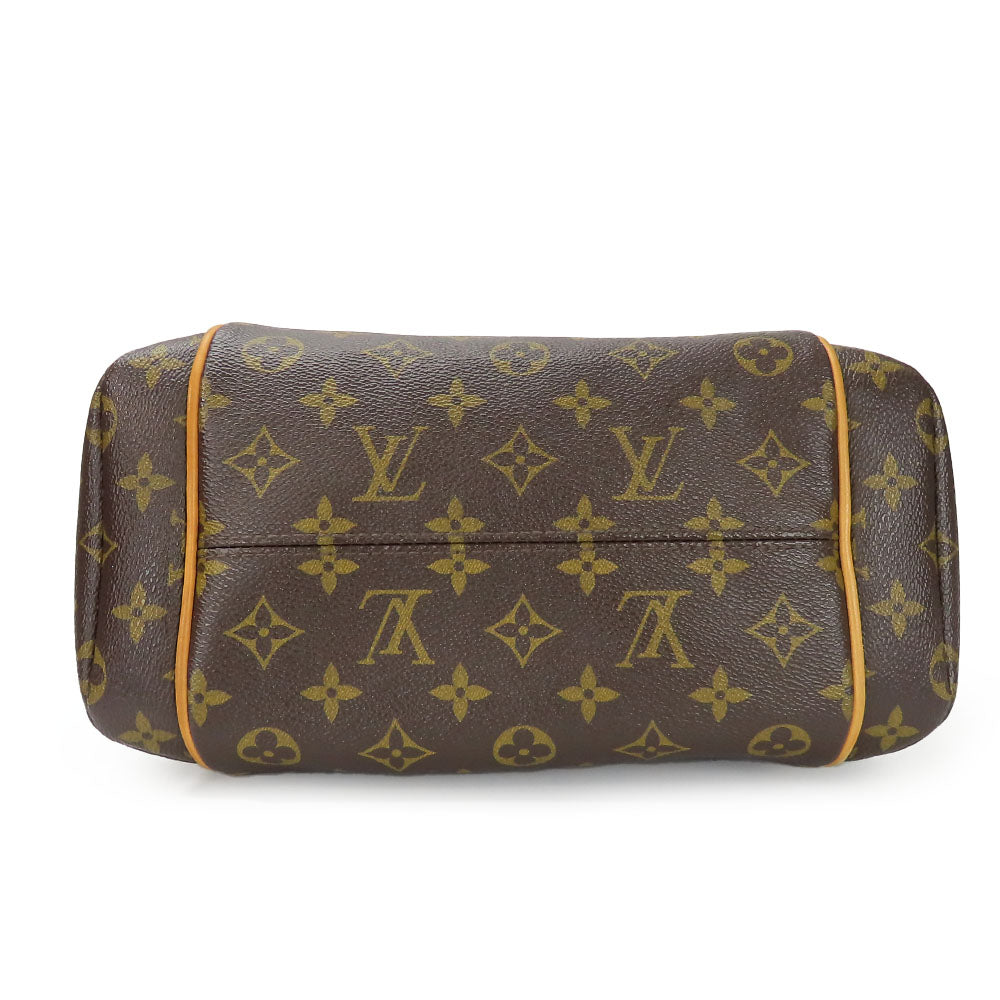 LOUIS VUITTON Tote Bag M56688 Monogram Brown Totally PM