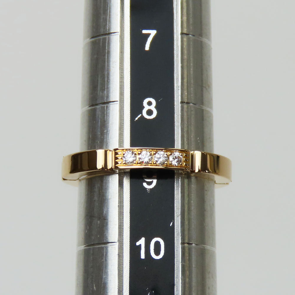 CARTIER Ring K18 Pink Gold Pink gold Maiyon PANTHERE Women 49 Used Authentic