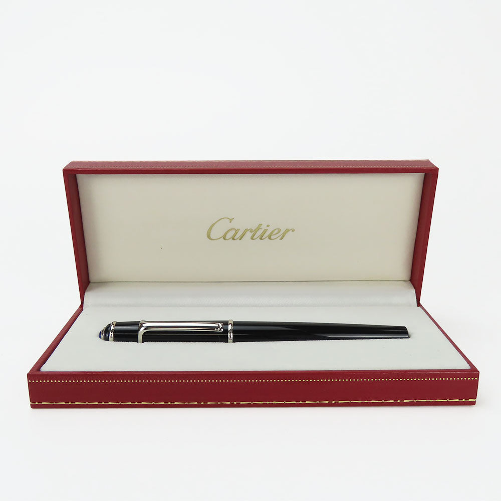 CARTIER fountain pen ST180009 - black diabolo do unisex(Unisex) Used Authentic