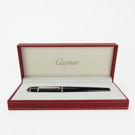 CARTIER fountain pen ST180009 - black diabolo do unisex(Unisex) Used Authentic