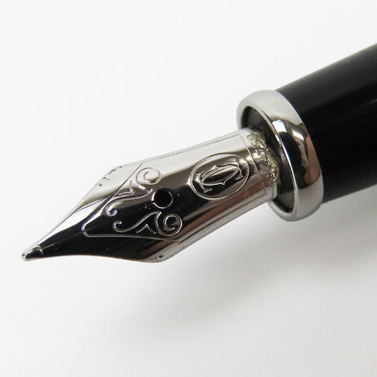 CARTIER fountain pen ST180009 - black diabolo do unisex(Unisex) Used Authentic