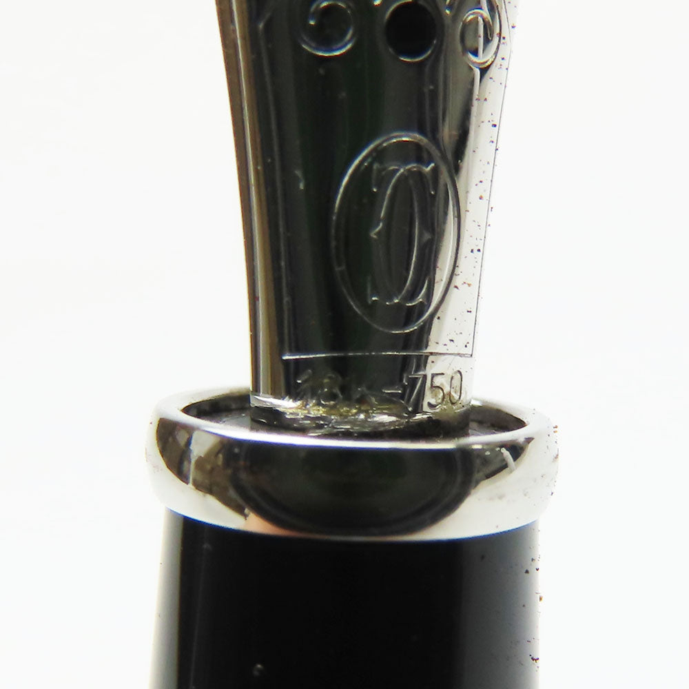 CARTIER fountain pen ST180009 - black diabolo do unisex(Unisex) Used Authentic