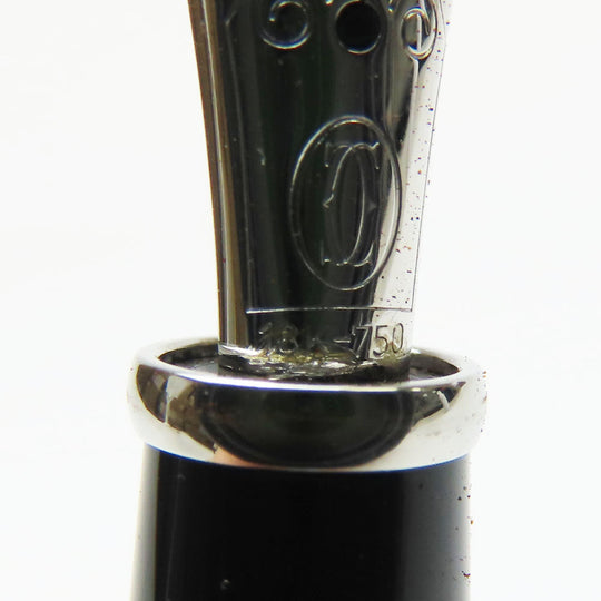 CARTIER fountain pen ST180009 - black diabolo do unisex(Unisex) Used Authentic