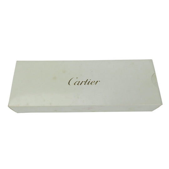 CARTIER Ballpoint pen ST150091 metal Silver Must Do unisex(Unisex) Used Authentic