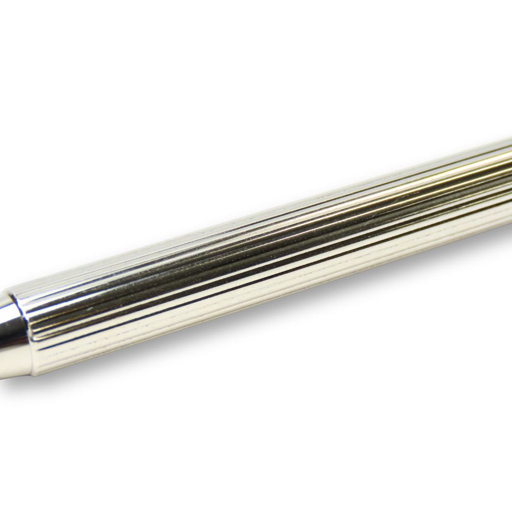 CARTIER Ballpoint pen ST150091 metal Silver Must Do unisex(Unisex) Used Authentic