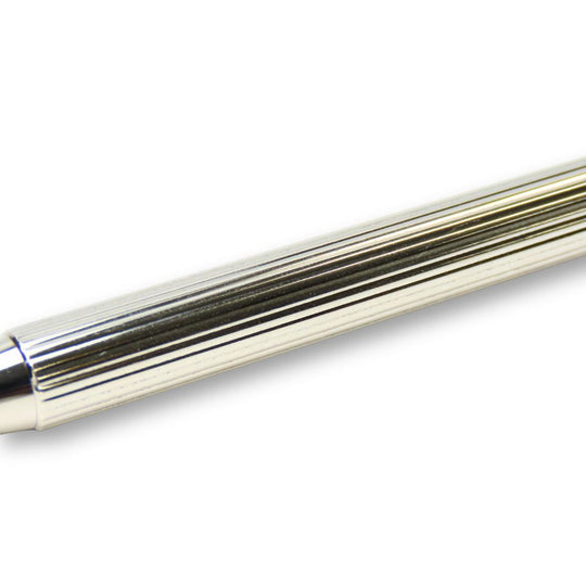 CARTIER Ballpoint pen ST150091 metal Silver Must Do unisex(Unisex) Used Authentic