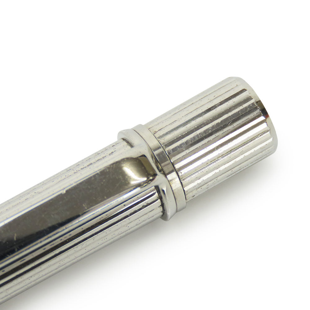 CARTIER Ballpoint pen ST150091 metal Silver Must Do unisex(Unisex) Used Authentic