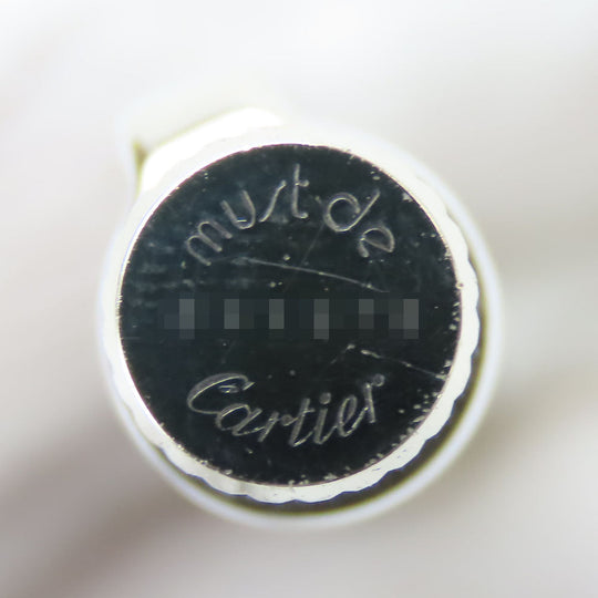 CARTIER Ballpoint pen ST150091 metal Silver Must Do unisex(Unisex) Used Authentic