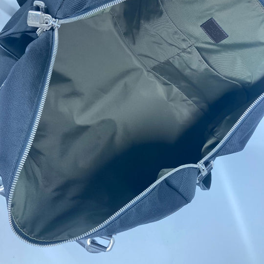 LOUIS VUITTON Boston Duffel bag M93601 Damier Jean Canvas black Damier Jean Albatross unisex(Unisex) Used Authentic