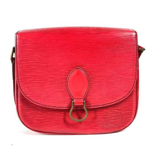 LOUIS VUITTON Shoulder Bag M52197 Epi Leather Red Epi Saint-Cloud