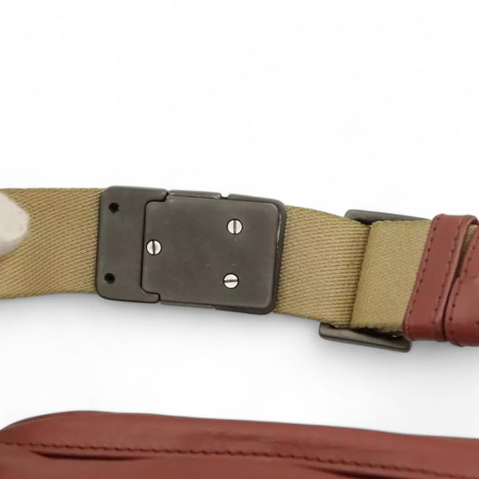 Bottega Veneta Waist Bag Leather Pink Shoulder Strap