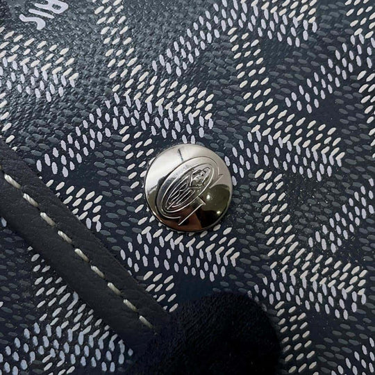 GOYARD Saint Louis PVC Gray Tote Bag Preloved