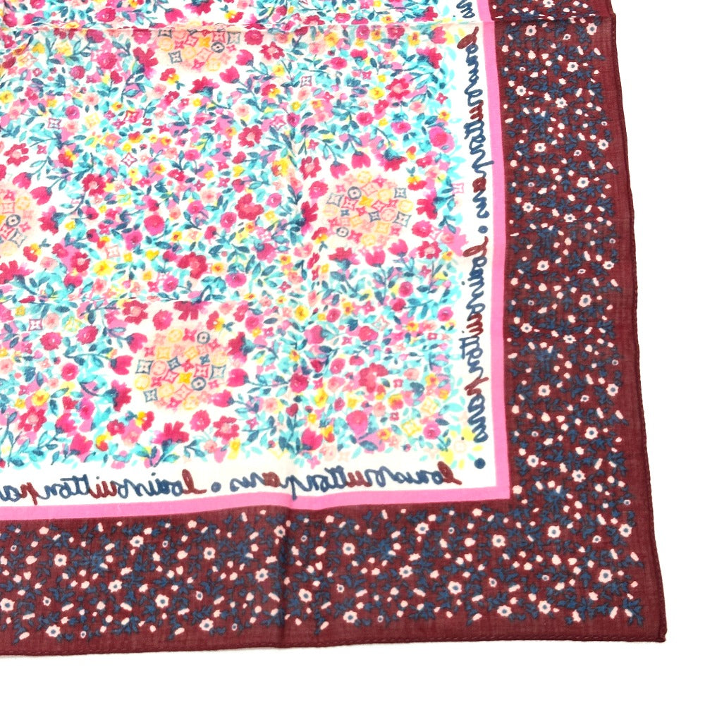LOUIS VUITTON scarf silk multicolor Catania Women Used Authentic