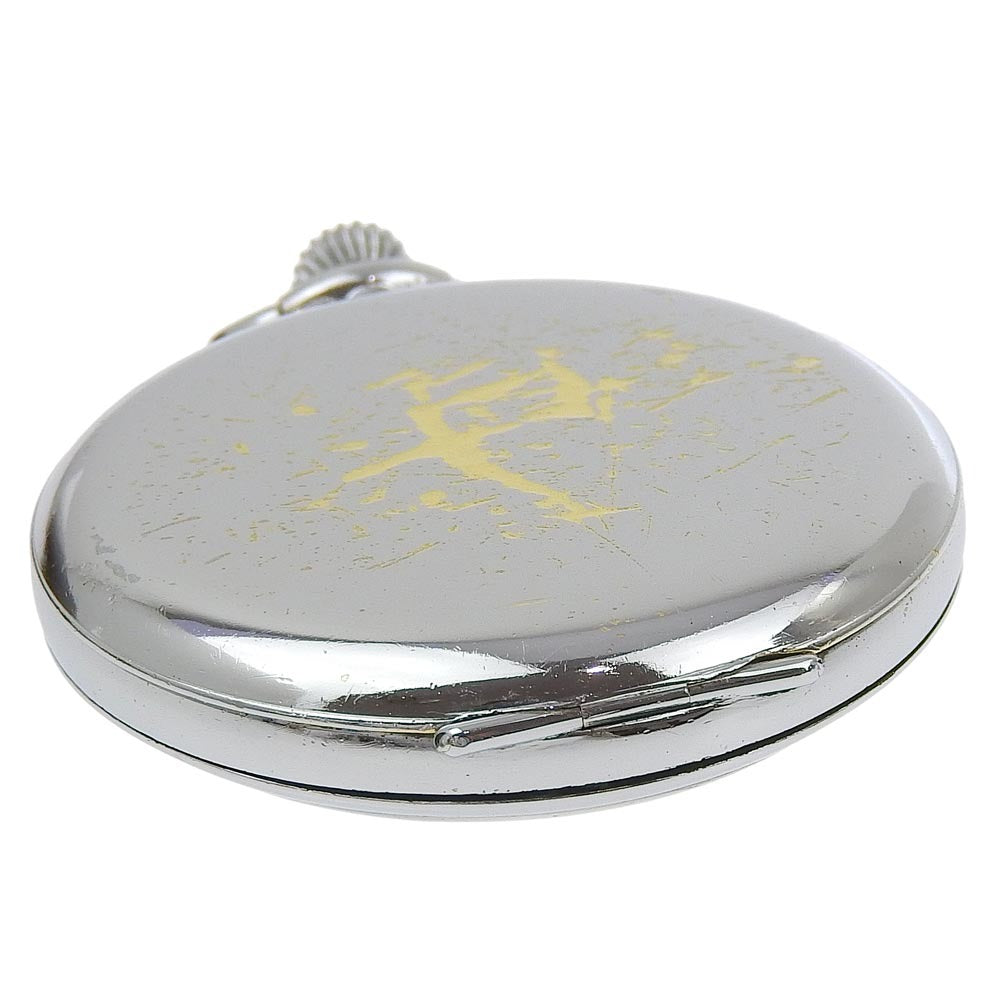 PATEK PHILIPPE Pocket watch Hand Winding Stainless Steel white 191034 1920 18jewels white dial mens(Unisex) Used Authentic