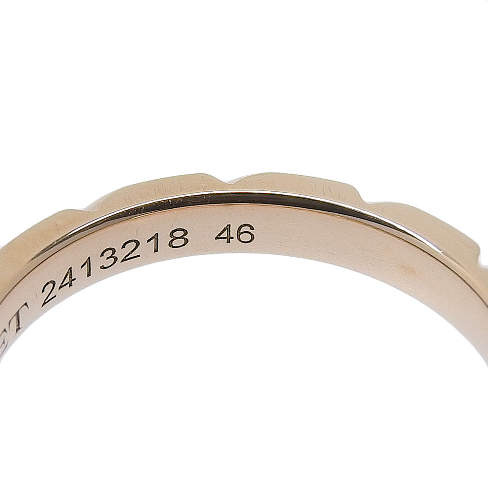 Chaumet Ring K18 pink gold, diamond gold 8P diamond Torsade Women 46 Used Authentic