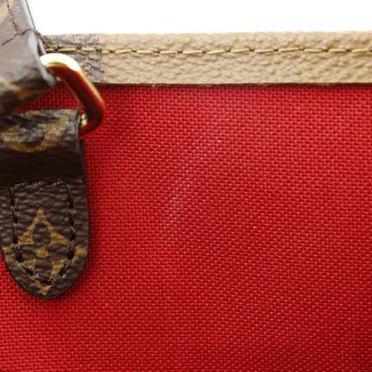 LOUIS VUITTON Tote Bag M45320 Monogram Canvas , Monogram Reverse Brown 2WAYShoulder Monogram Giant On-the-go GM Women(Unisex) Used Authentic