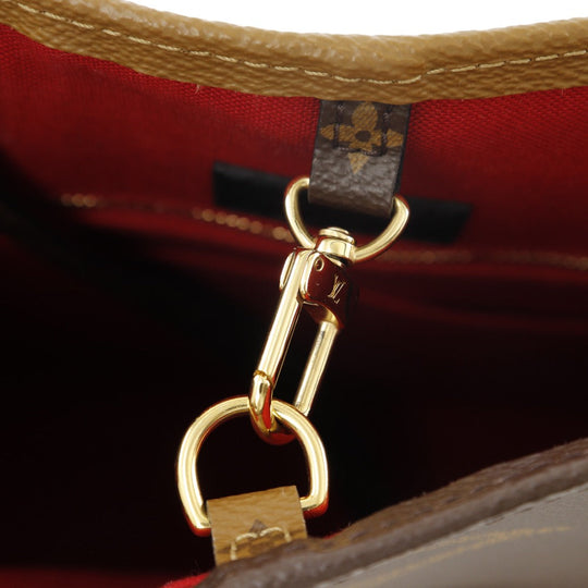 LOUIS VUITTON Tote Bag M45320 Monogram Canvas , Monogram Reverse Brown 2WAYShoulder Monogram Giant On-the-go GM Women(Unisex) Used Authentic