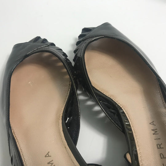 ANTEPRIMA pumps Patent leather Dark khaki smack metal barbie Women 34 Used Authentic