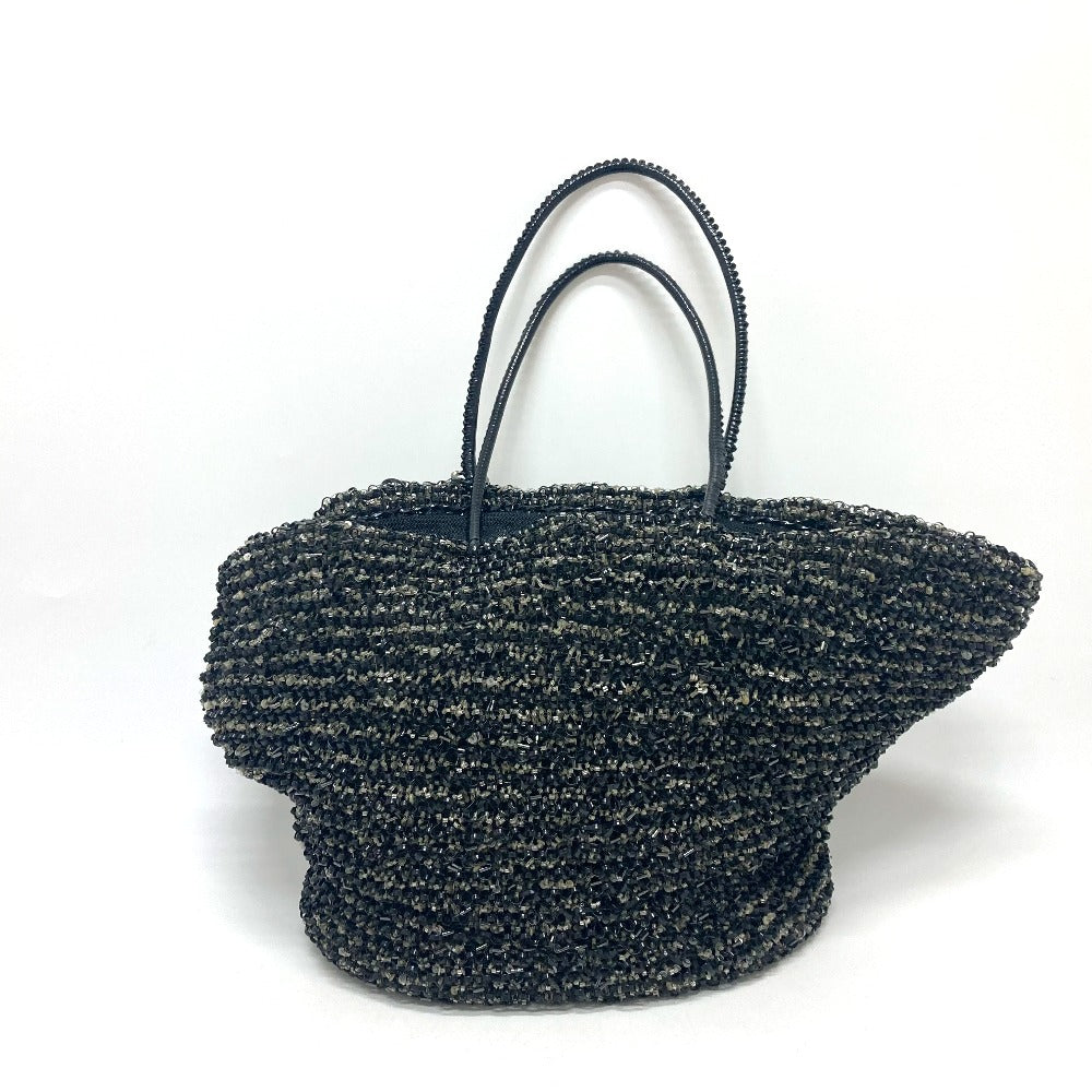 ANTEPRIMA Tote Bag Plastics black Wire bag Women Used Authentic