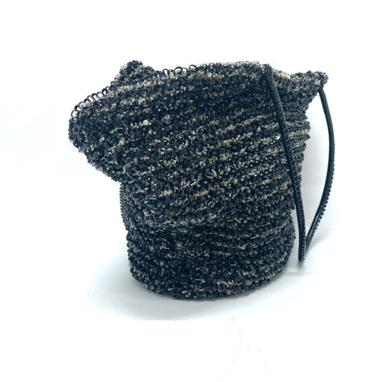 ANTEPRIMA Tote Bag Plastics black Wire bag Women Used Authentic