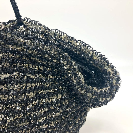 ANTEPRIMA Tote Bag Plastics black Wire bag Women Used Authentic