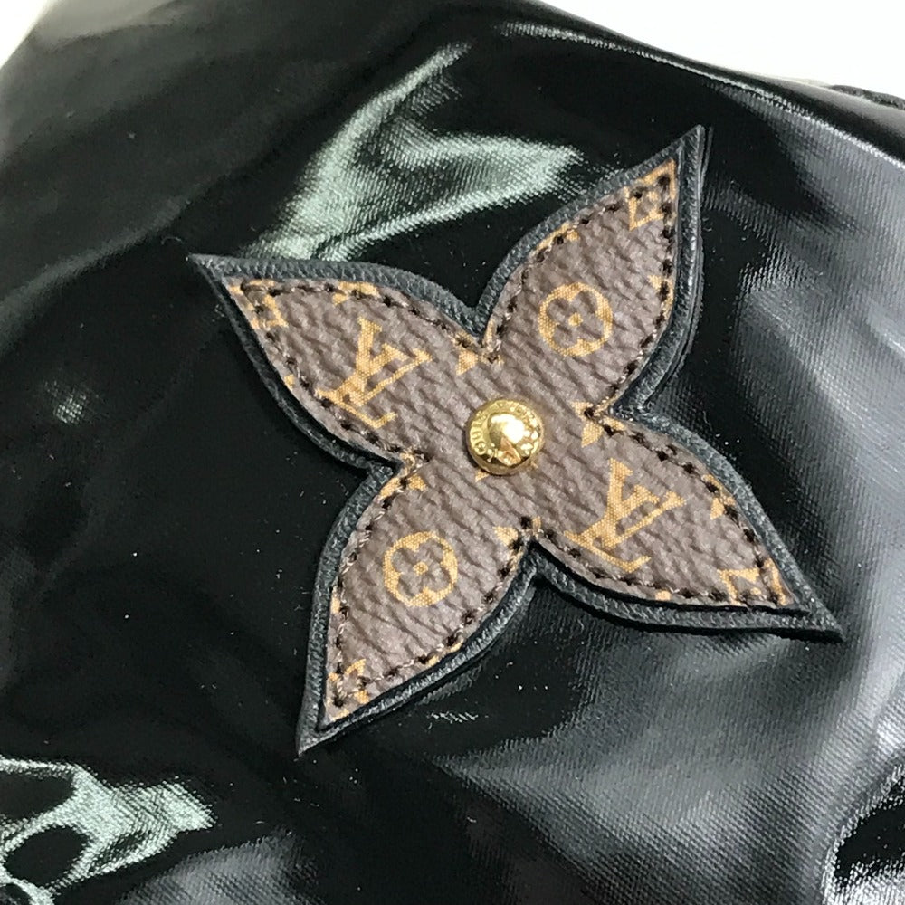 LOUIS VUITTON hat M77020 enamel black Monogram flower Bob Rainey Day unisex(Unisex) Used Authentic