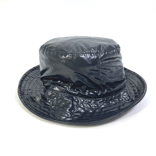 LOUIS VUITTON hat MP2877 Nylon black virgil abloh series Bone LV2054 Women TU Used Authentic