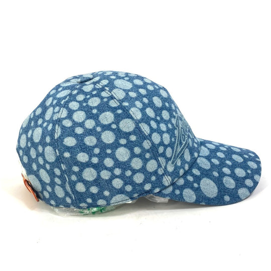 LOUIS VUITTON cap M7062M cotton blue Kusama Yayoi Collaboration LV x YK Cap Infinity Dot M