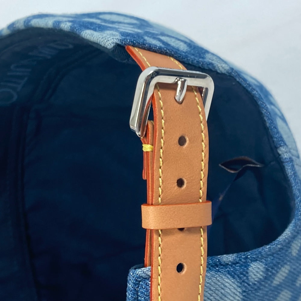 LOUIS VUITTON cap M7062M cotton blue Kusama Yayoi Collaboration LV x YK Cap Infinity Dot M
