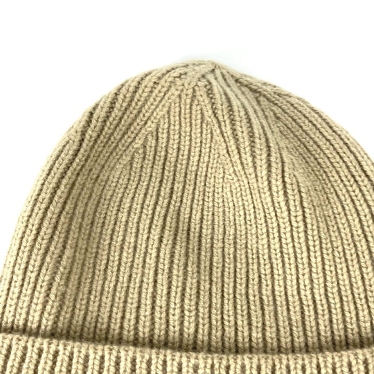 LOUIS VUITTON Knit hat M77971 cashmere beige beanie hat knit hat knit cap Beanie LV Ahead Women Used Authentic