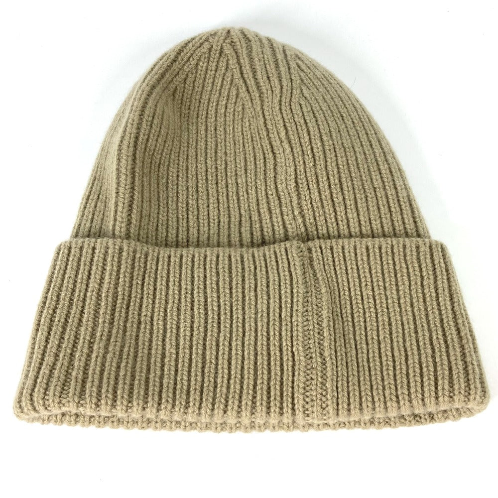 LOUIS VUITTON Knit hat M77971 cashmere beige beanie hat knit hat knit cap Beanie LV Ahead Women Used Authentic