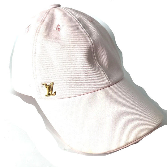 LOUIS VUITTON cap M7061L cotton pink Cap LV Iconic L