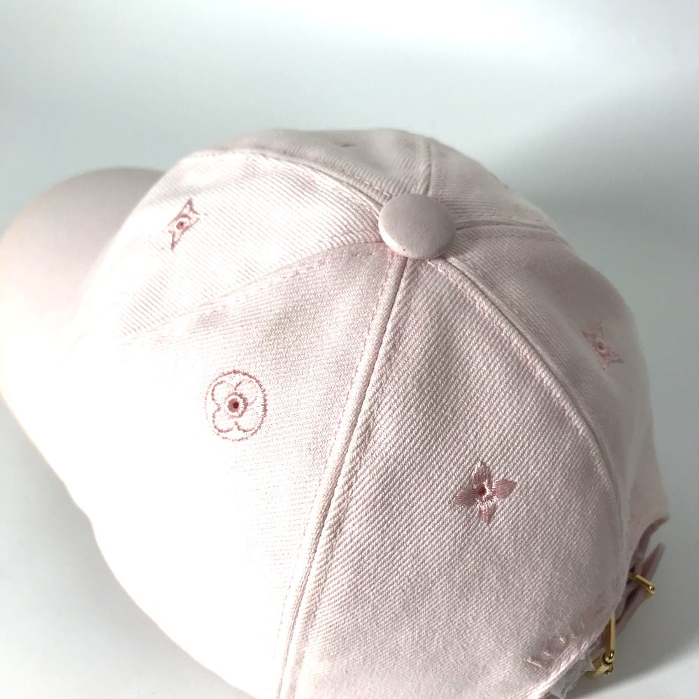 LOUIS VUITTON cap M7061L cotton pink Cap LV Iconic L