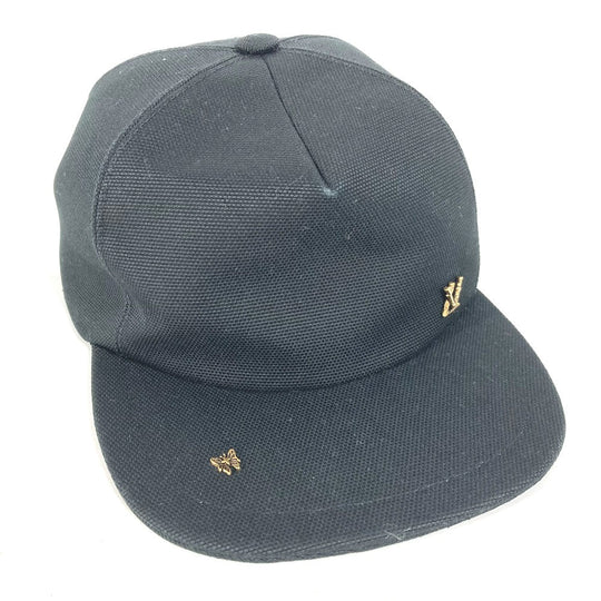 LOUIS VUITTON cap MP2481 cotton black Casquette LV Twig
