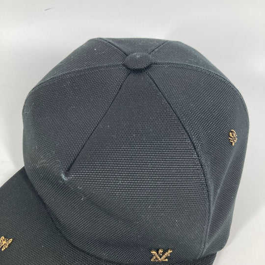 LOUIS VUITTON cap MP2481 cotton black Casquette LV Twig
