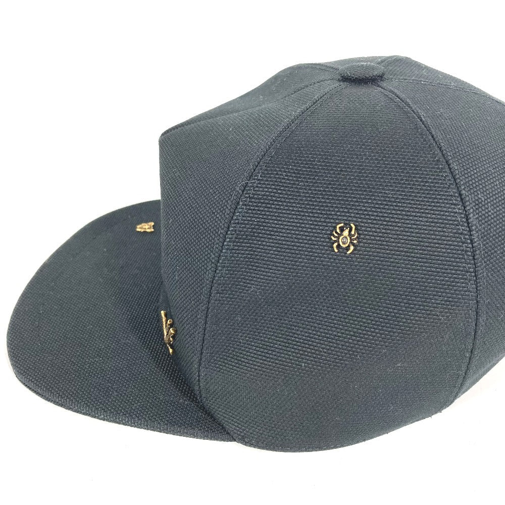 LOUIS VUITTON cap MP2481 cotton black Casquette LV Twig