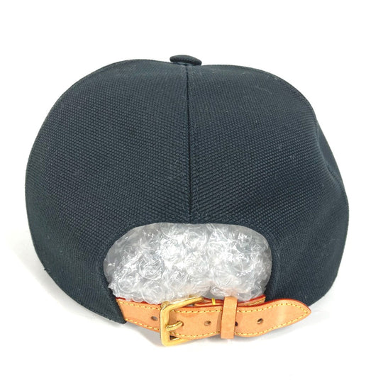 LOUIS VUITTON cap MP2481 cotton black Casquette LV Twig