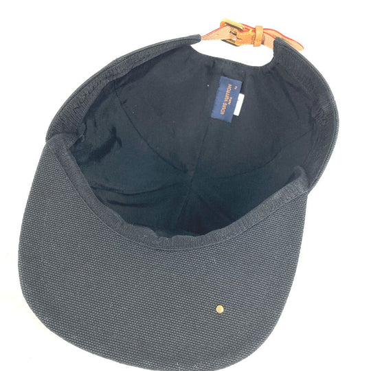 LOUIS VUITTON cap MP2481 cotton black Casquette LV Twig