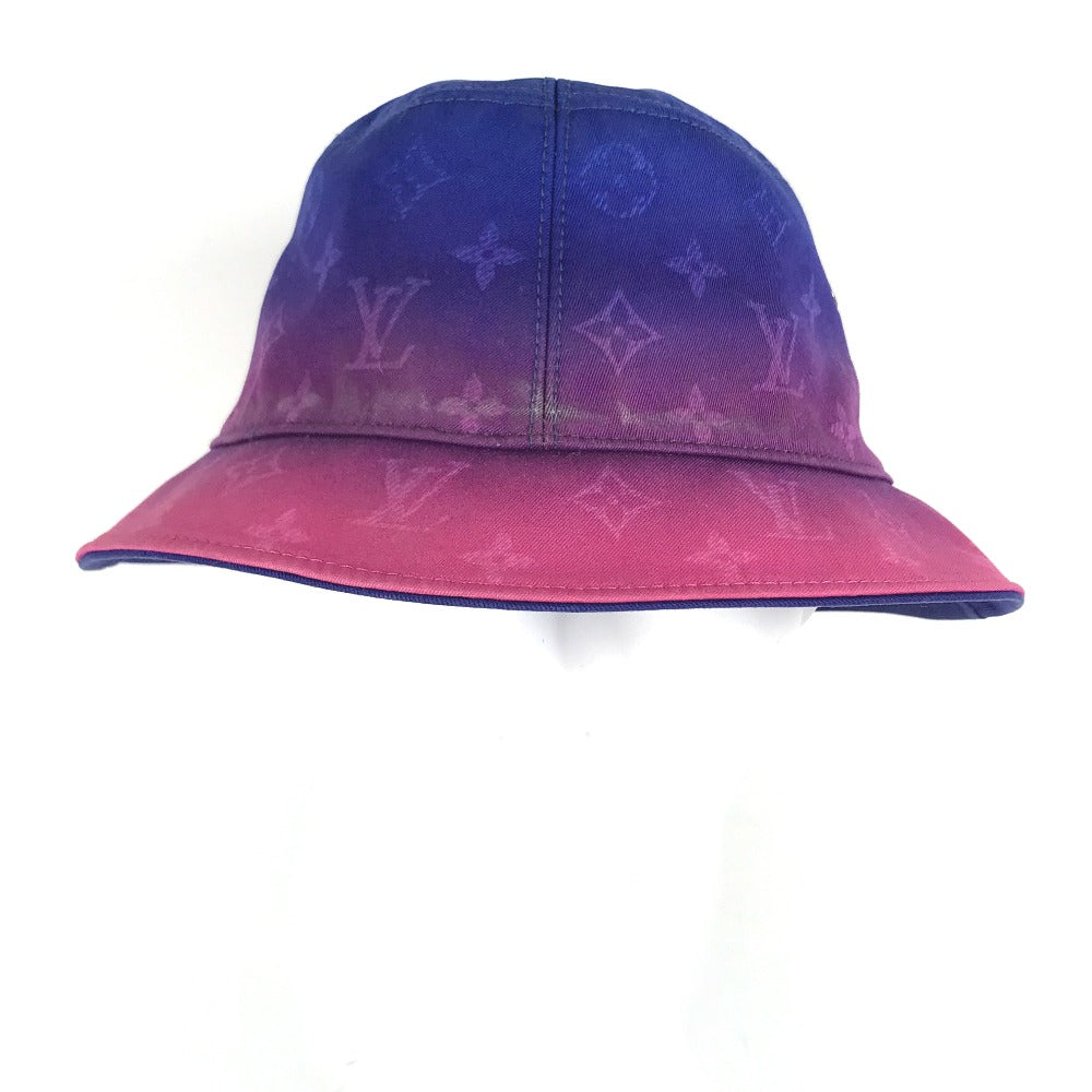 LOUIS VUITTON hat MP3297 cotton pink Bucket Hat Illusion Monogram L