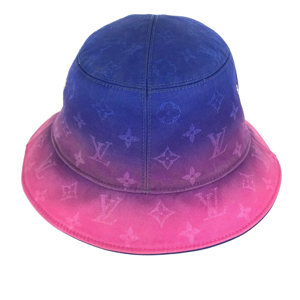 LOUIS VUITTON hat MP3297 cotton pink Bucket Hat Illusion Monogram L
