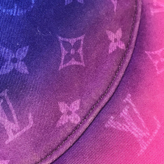LOUIS VUITTON hat MP3297 cotton pink Bucket Hat Illusion Monogram L