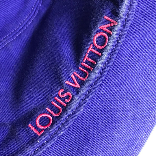 LOUIS VUITTON hat MP3297 cotton pink Bucket Hat Illusion Monogram L