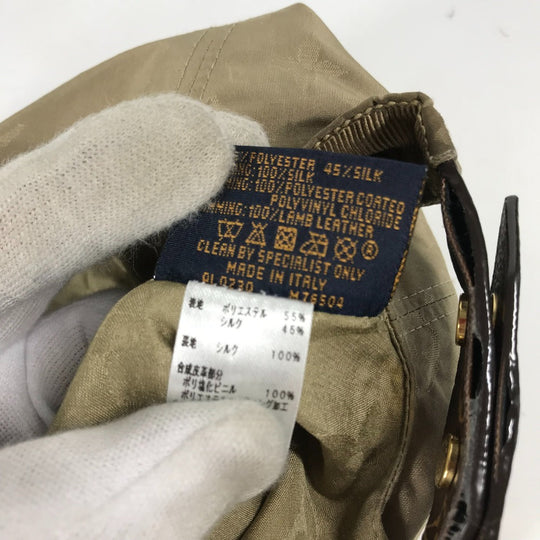 LOUIS VUITTON cap M76504 Polyester, Silk beige Monogram cap my essentials mens M Used Authentic