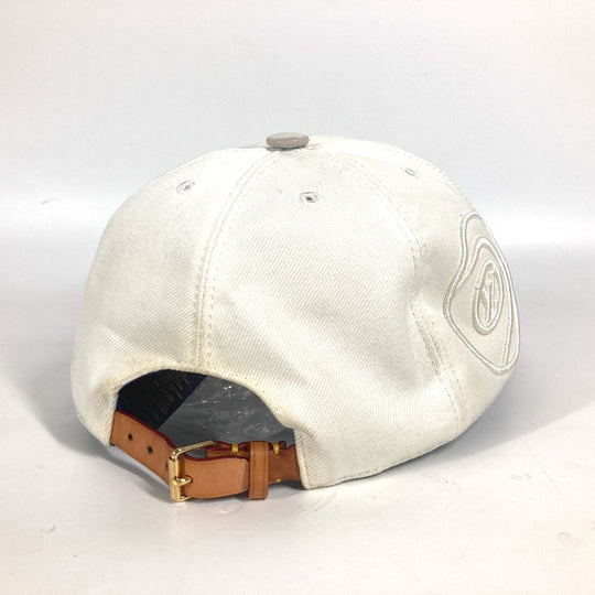 LOUIS VUITTON cap M77741 cotton blue LV Match Monogram Cap